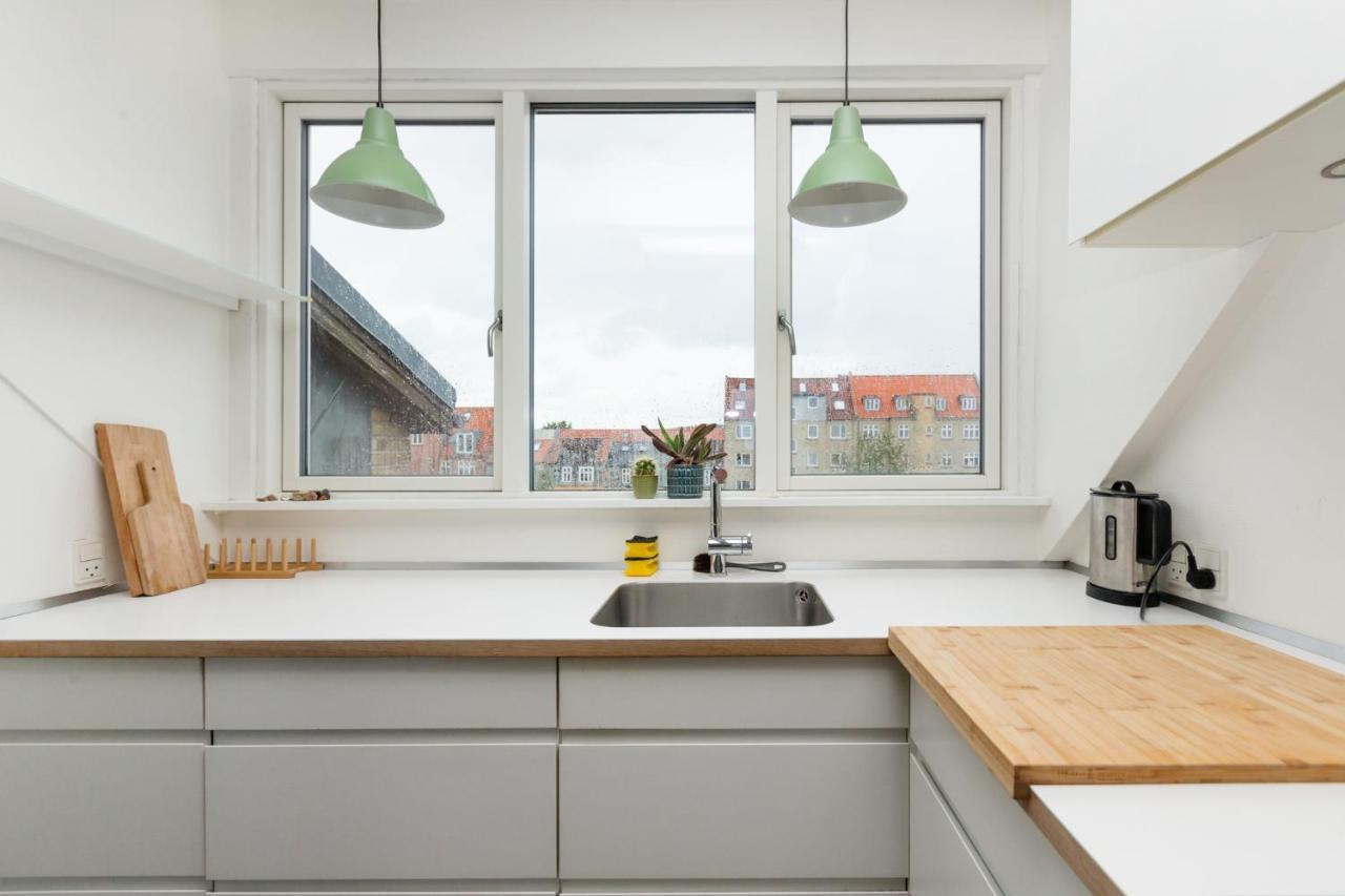 Come Stay In Penthouse With Room For 2-People Århus Extérieur photo